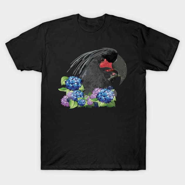 Mourning Cockatoo T-Shirt by obscurite